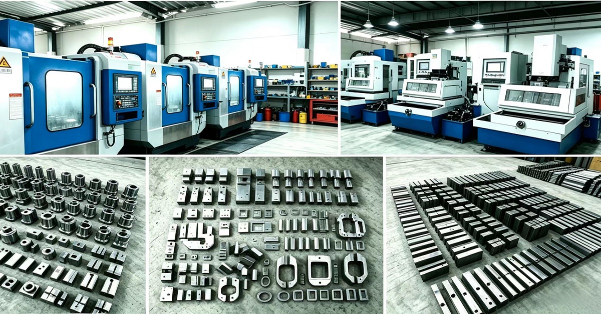 QizhiMake Werk — CNC-Bearbeitung nach Maß, Formenbau, Blechverarbeitung, Dreh- und Fräsarbeiten, Metallteileproduktion in Guangdong, China