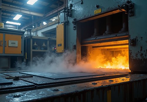 Wärmebehandlung von Metallteilen — Härten, Anlassen, Nitrieren Stahl 45# P20 Cr12MoV SKD11 DC53, Formenbau Guangdong China QizhiMake