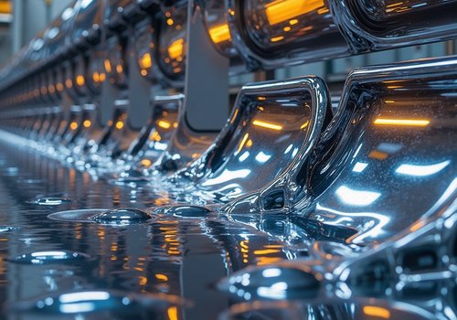 Galvanik und Oberflächenbehandlung von Metallteilen — Vernickelung, Verchromung, Aluminium-Eloxieren, Sandstrahlen, Produktion Guangdong China QizhiMake